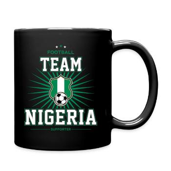 Nigéria - Mug uni - noir - Droite