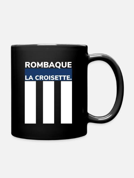 La Croisette de Cannes - Tasse einfarbig - Schwarz