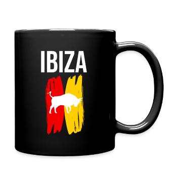 Meilleur cadeau souvenir Ibiza Ibiza - Mug uni - noir - Droite