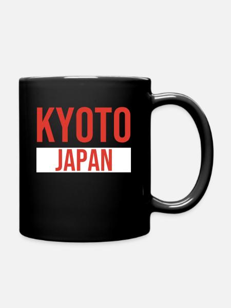 Kyoto T-Shirt. - Full Colour Mug - black