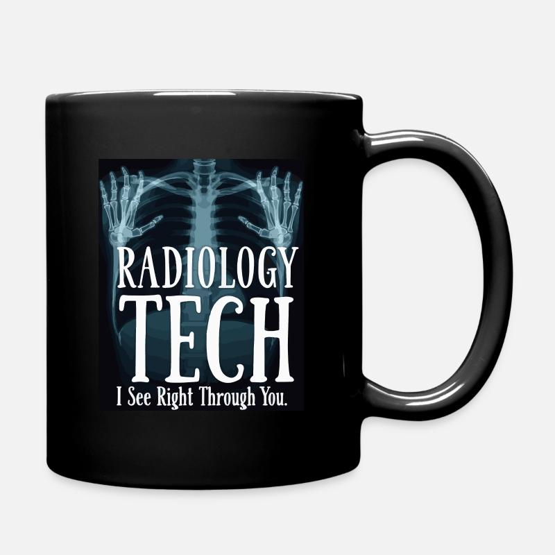 Radiology Tech Humor X-Ray - Full Colour Mug - black