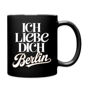 Ich liebe dich BerlinIch liebe dich Berlin - Mug uni - noir - Droite