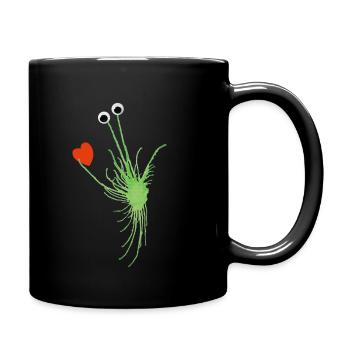 MonstRumms Love No.1 - Full Colour Mug - black - Right