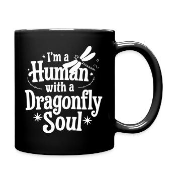 Libellule Libellules Insectes Nature - Mug uni - noir - Droite