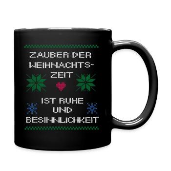 Weihnachten Noël laid - Mug uni - noir - Droite