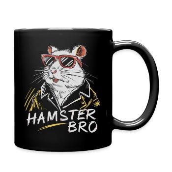 De l’humour pour les vrais amis hamsters - Mug uni - noir - Droite