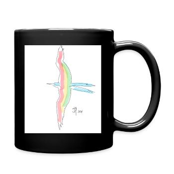Fregate Magnifizens - Tasse einfarbig - Schwarz - Rechts