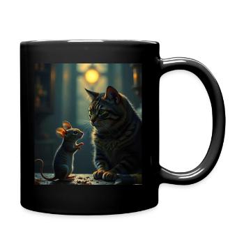 Didimaus69 - Tasse einfarbig - Schwarz - Rechts