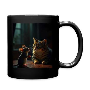 Didimaus69 - Tasse einfarbig - Schwarz - Rechts