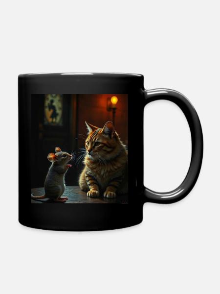 Didimaus69 - Tasse einfarbig - Schwarz