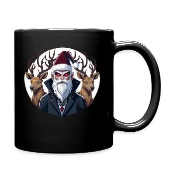 Vampire Santa - Full Colour Mug - black - Right