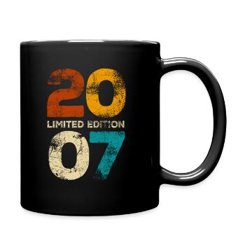 Millésime 2007 Edition Limitée - Cadeau d’anniversaire - Mug uni - noir - Droite