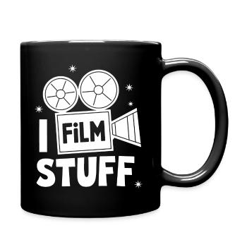 Filmemacher Filmregisseur Kameramann Film - Tasse einfarbig - Schwarz - Rechts