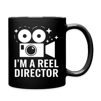 Filmemacher Filmregisseur Kameramann Film - Tasse einfarbig - Schwarz - Rechts