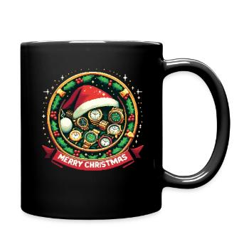 Watches Snowglobe - Full Colour Mug - black - Right