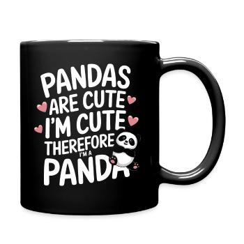 Panda Ours Panda Animal Pandas - Mug uni - noir - Droite