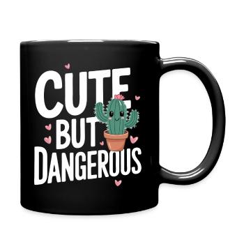 Cactus Cacti Desert Plant - Full Colour Mug - black - Right