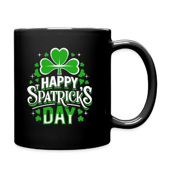 Bonne Saint-Patrick - Shamrock - Irlande - Mug uni - noir - Droite