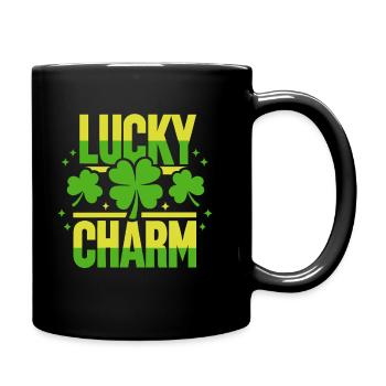 Porte-bonheur - Saint-Patrick - Irlande - Mug uni - noir - Droite