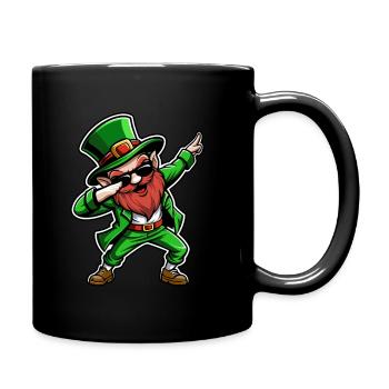 Dabbing Leprechaun - Saint-Patrick - Irlande - Mug uni - noir - Droite