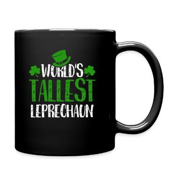 World's Tallest Leprechaun - St. Patrick's Day - Tasse einfarbig - Schwarz - Rechts
