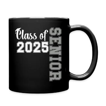 Class of 2025 Senior Graduation Pride Gift - Full Colour Mug - black - Right