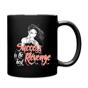 Success Is The Best Revenge - Full Colour Mug - black - Right