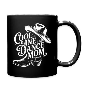 Line Dance Mom Line Dance Mom Cadeau - Mug uni - noir - Droite