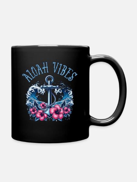Aloha Vibes - Tasse einfarbig - Schwarz