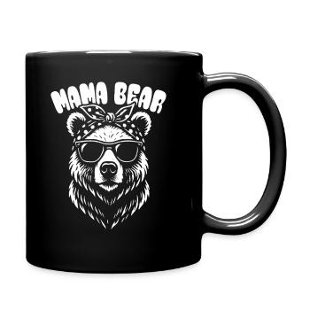 Mama Bear - Mother's Day - Gift - Full Colour Mug - black - Right