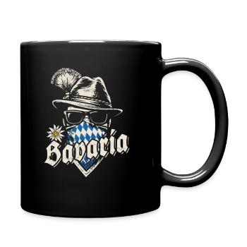 Grantler - Bavière, chapiteau, bière et divertissement - Mug uni - noir - Droite