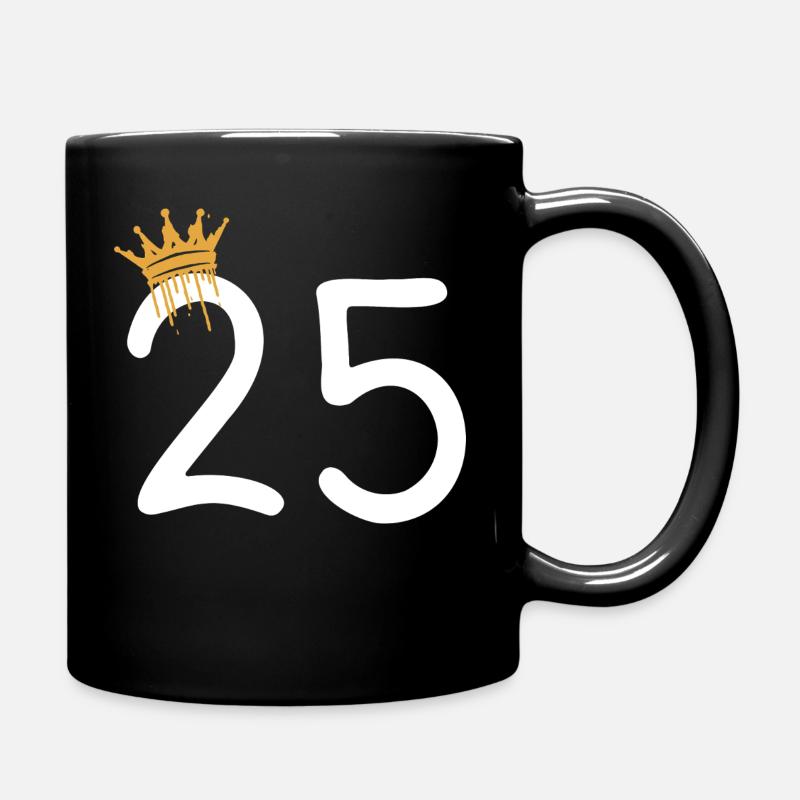 25 - Tasse einfarbig - Schwarz