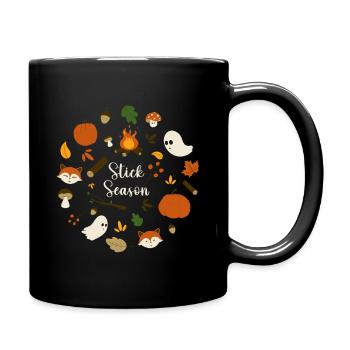 Saison des bâtons - Mug uni - noir - Droite