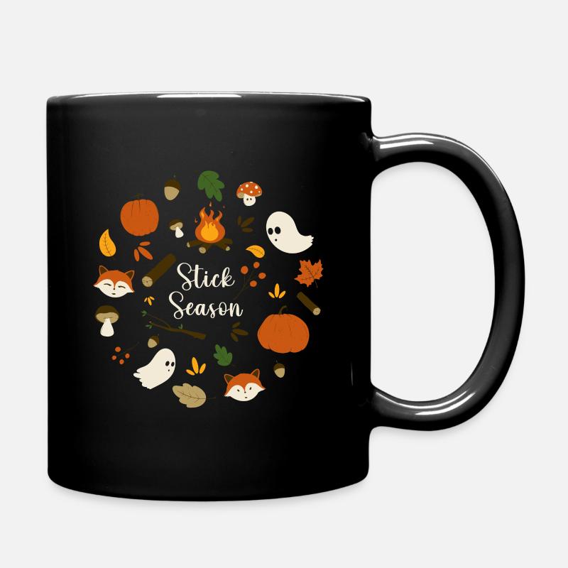 Stick Season - Tasse einfarbig - Schwarz