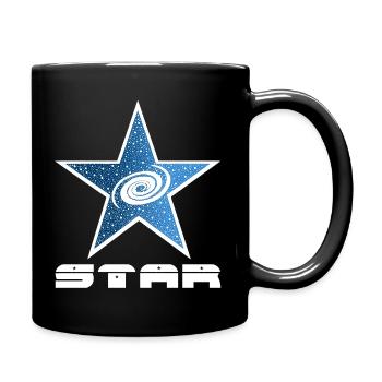 Star and galaxy - Full Colour Mug - black - Right