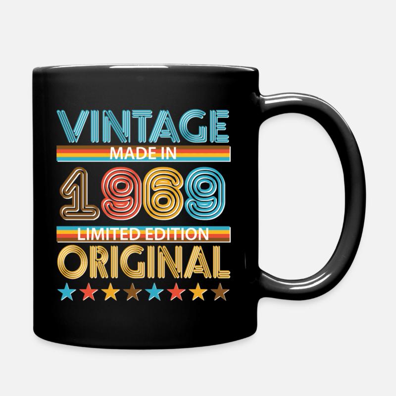 1969 - Tasse einfarbig - Schwarz