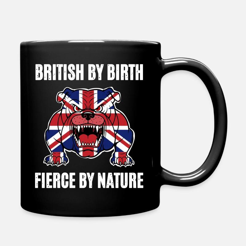 British Bulldog - Full Colour Mug - black