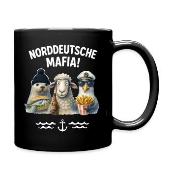 North German Mafia - Full Colour Mug - black - Right