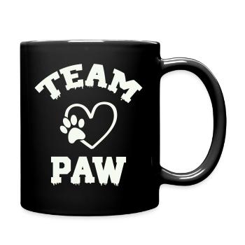 Équipe Paw Pfote - Mug uni - noir - Droite