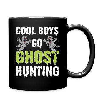 Geisterjagd Ghost Hunting - Full Colour Mug - black - Right