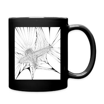 Revolt - Tasse einfarbig - Schwarz - Rechts