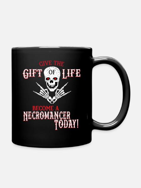 Gift of Life Necromancer - Full Colour Mug - black