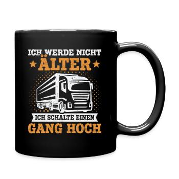 Chauffeur de camion Chauffeur de camion Chauffeur de camion Camionneur - Mug uni - noir - Droite