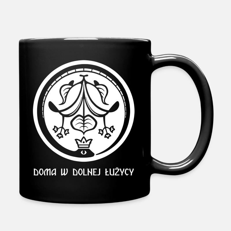 Ouroboros du Spreewald blanc - Mug uni - noir