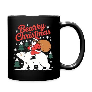 Ours de Noël Bearry Noël Noël - Mug uni - noir - Droite