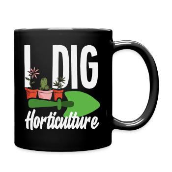 Cadeaux pour les jardins et les amoureux des plantes - Mug uni - noir - Droite