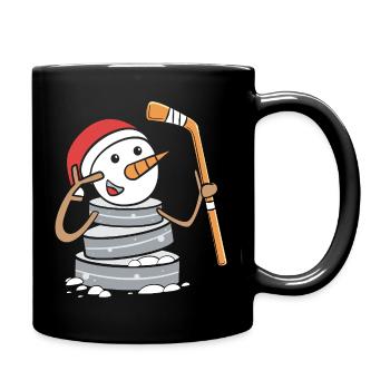Para Handicap Eishockey - Tasse einfarbig - Schwarz - Rechts