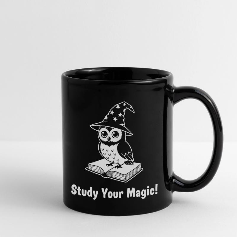 Magical Learning Owl with Magic Hat Full Colour Mug