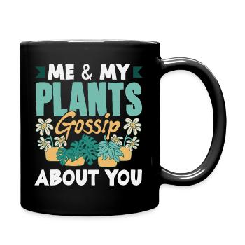 Cadeaux pour les jardins et les amoureux des plantes - Mug uni - noir - Droite