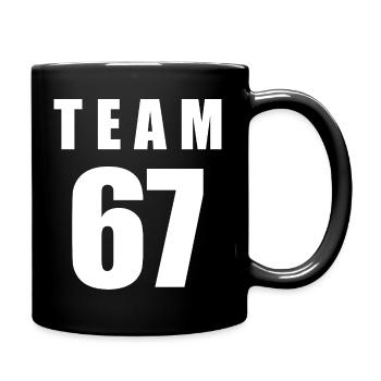 Team 67 - Full Colour Mug - black - Right